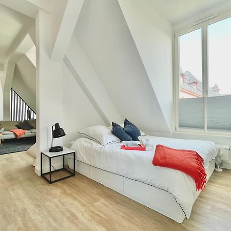Super Zentrales Design-Apartment Wiesbaden Bagian luar foto