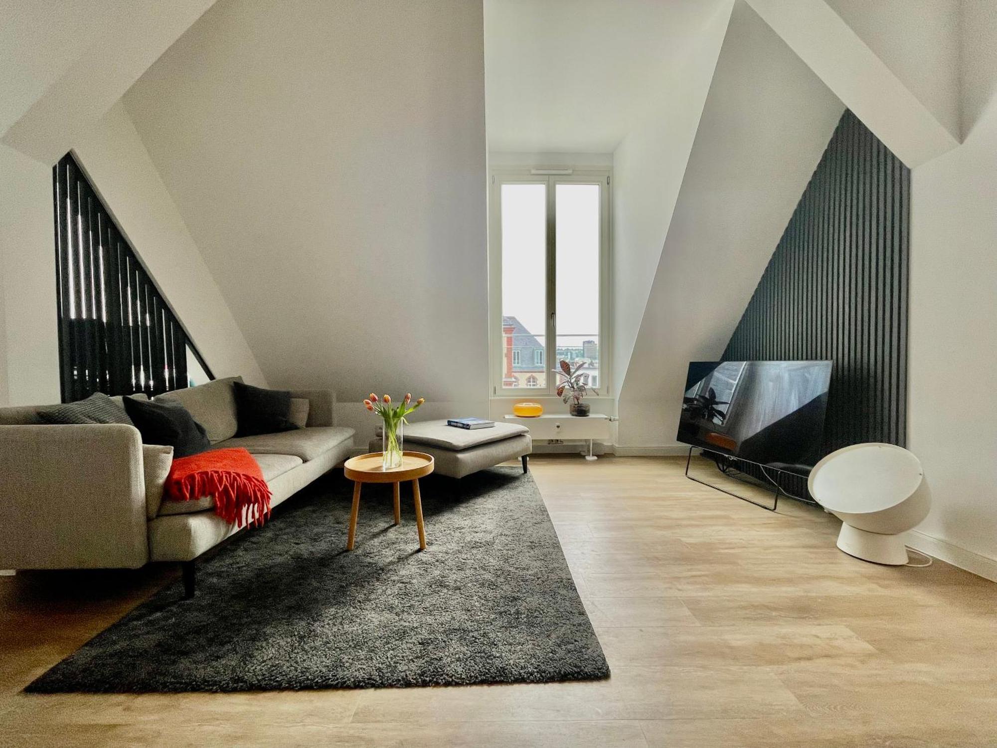 Super Zentrales Design-Apartment Wiesbaden Bagian luar foto